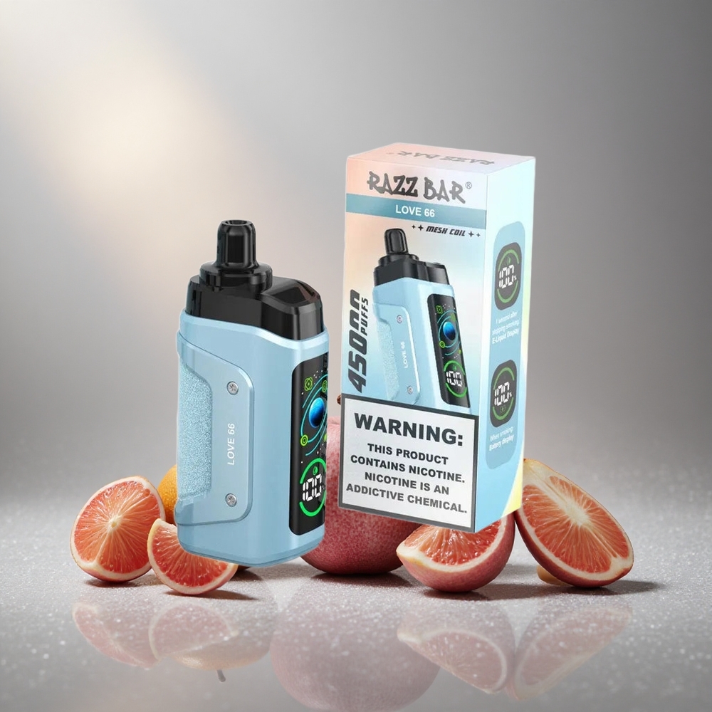 Razz Bar 45000 Пуфове Еднократна вейп Любов 66