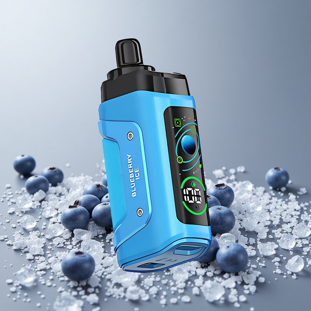 Razz Bar 45000 Пуфове Еднократна вейп Боровинков Лед