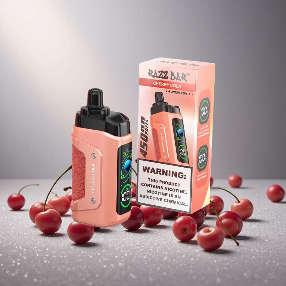 Razz Bar 45000 Пуфове Еднократна вейп Черешова Кола