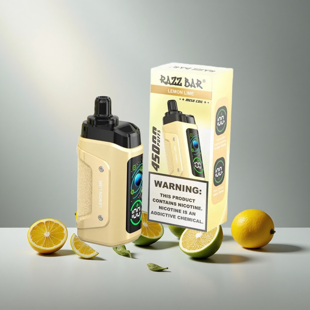 Razz Bar 45000 Пуфове Еднократна вейп Лимон Лайм