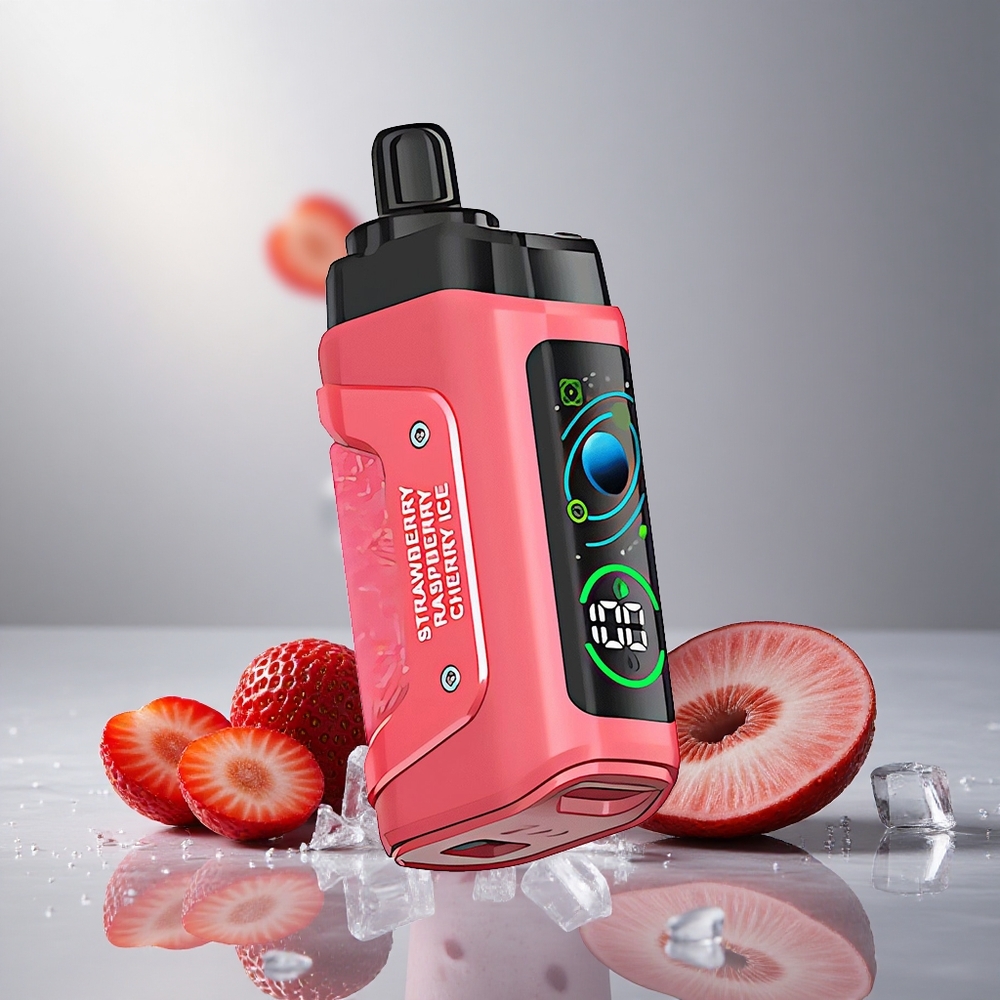 Razz Bar 45000 Пуфове Еднократна вейп Ягода Череша Лед