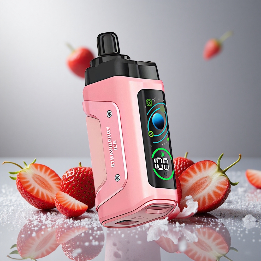 Razz Bar 45000 Пуфове Еднократна вейп Ягода Лед