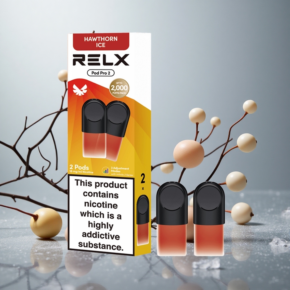 RELX Pod Pro 2 с 1.8% Никотин и Глог Лед