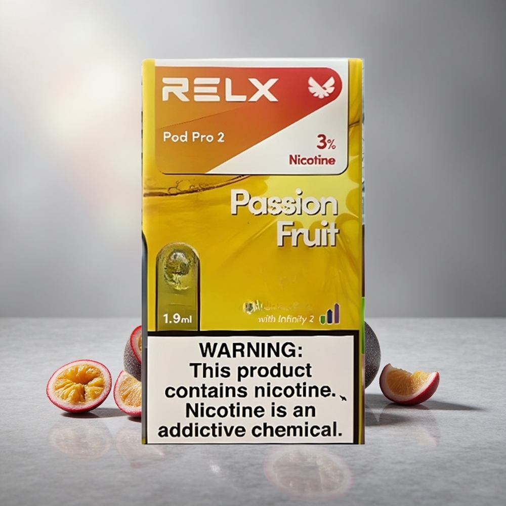 RELX Pod Pro 2 с 3% Никотин и 600 Пуфове Плод на Страста