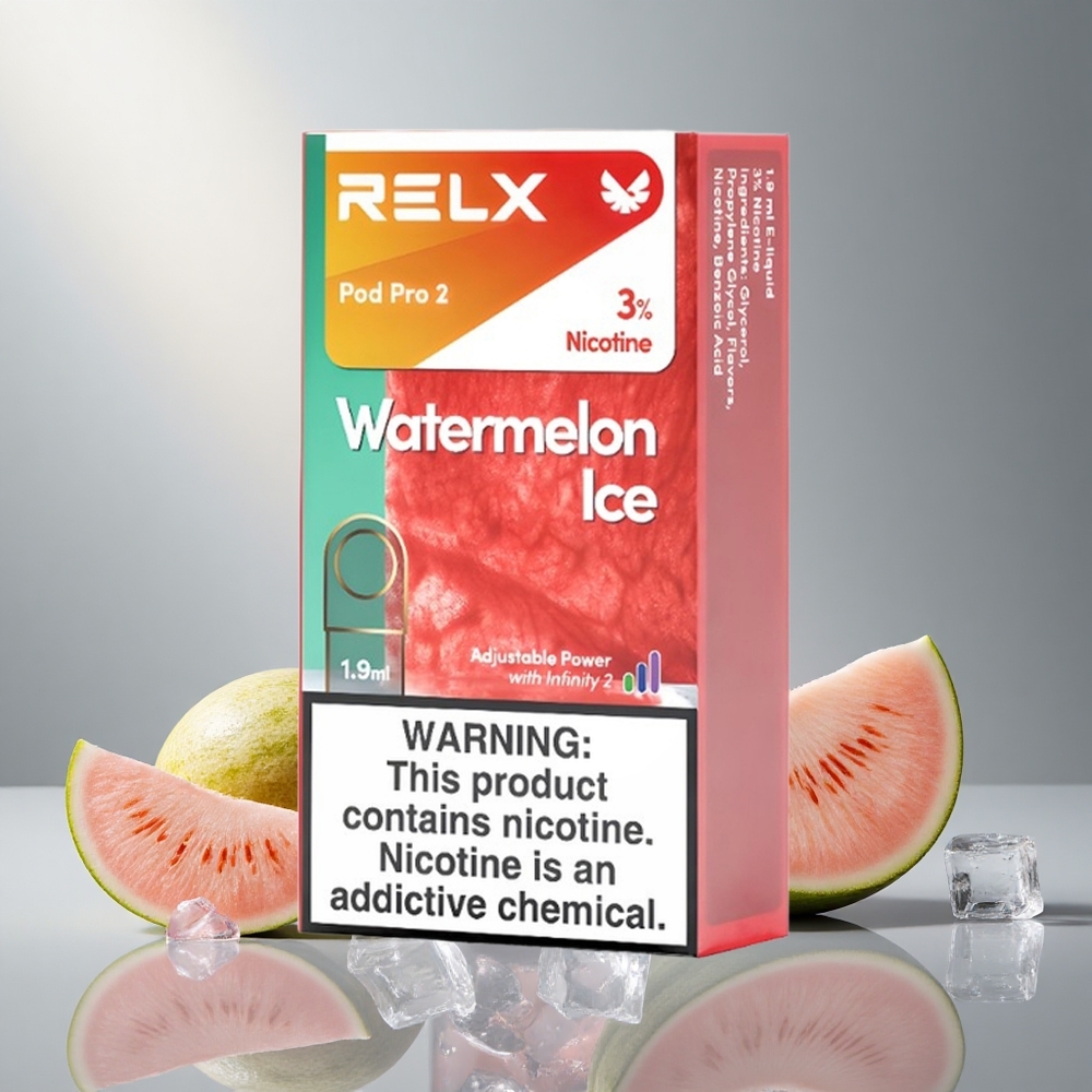 RELX Pod Pro 2 Диня Лед с 600 пуфове и 1.9мл капацитет