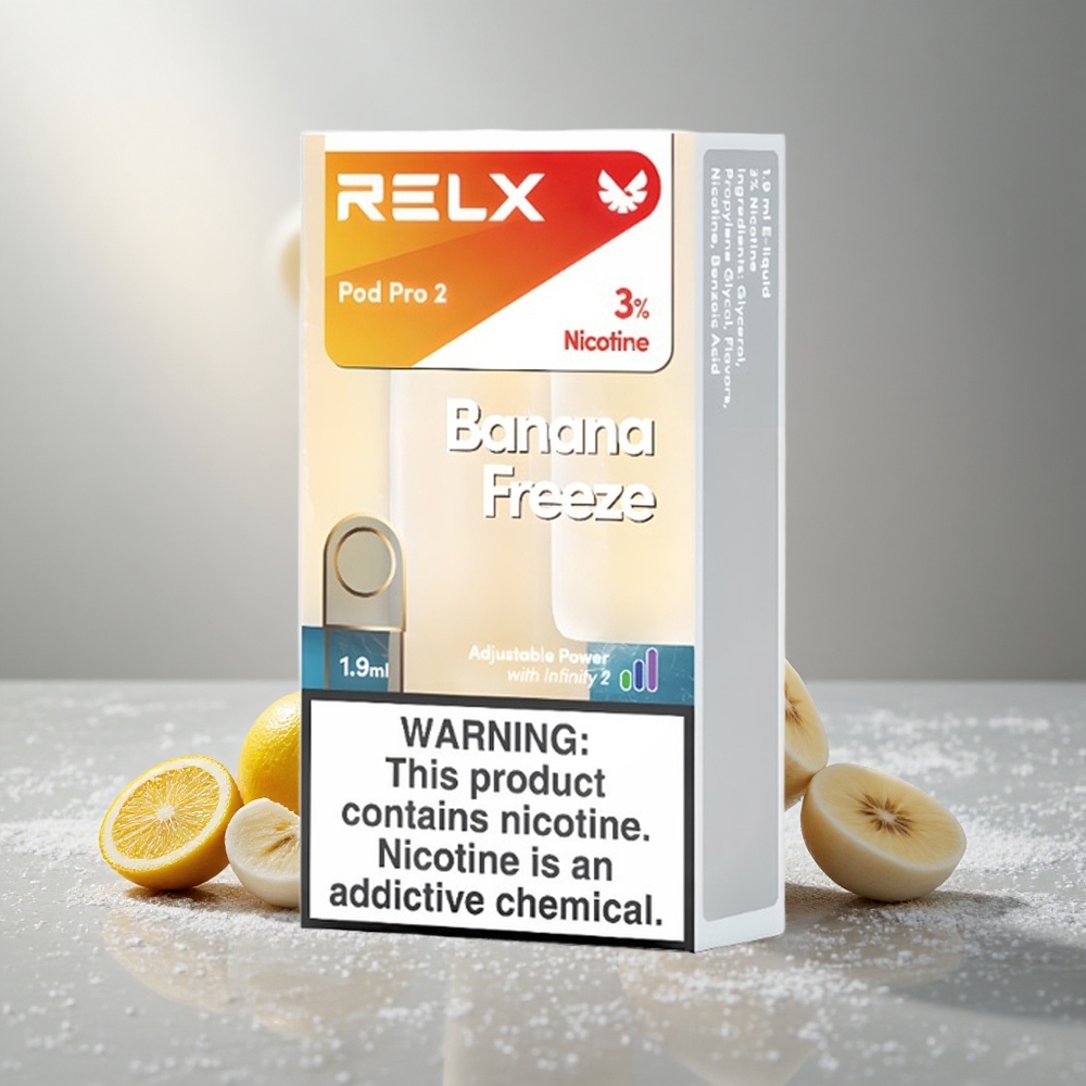 RELX Pod Pro 2 Ванилов Мраз със 600 пуфове и 1.9ml капацитет