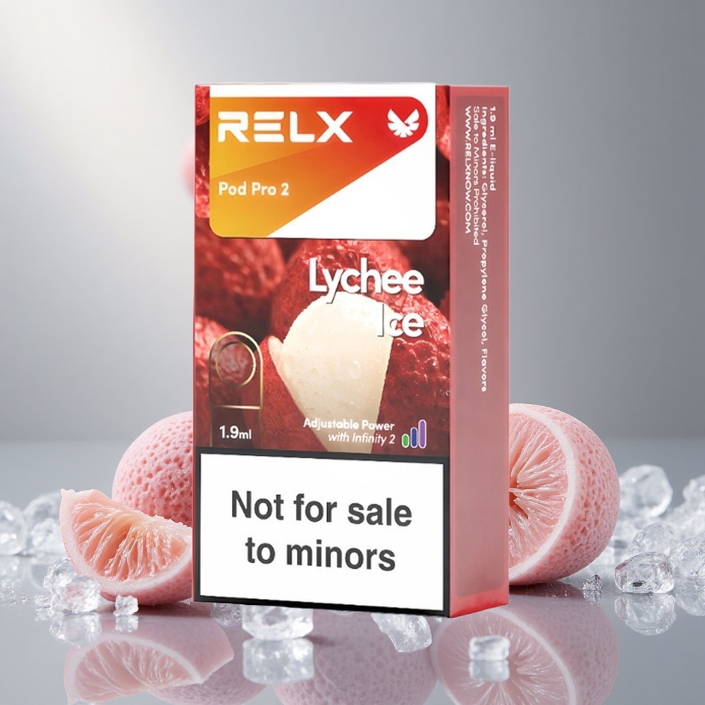RELX Pod Pro 2 Личи Лед с 600 пуфове