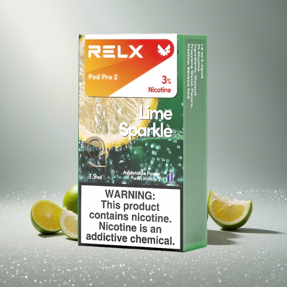 RELX Pod Pro 2 Лимонов Искрящ с 600 Пуфове