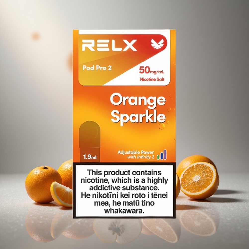 RELX Pod Pro 2 Оранжева Искра с 600 Пуфове