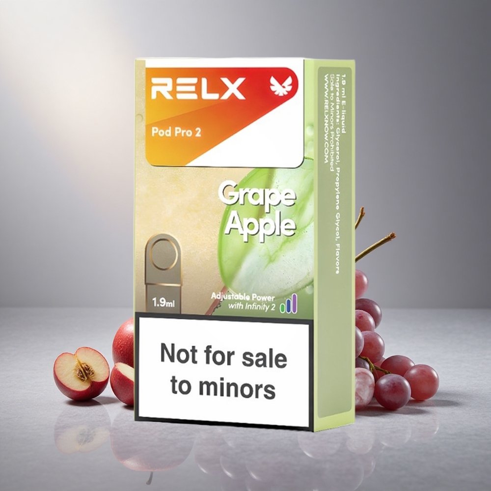 RELX Pod Pro 2 Без Никотин Грозде Ябълка